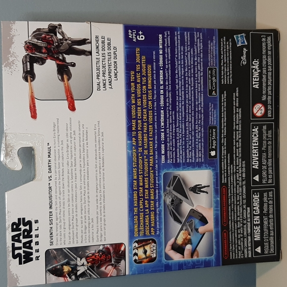 Star Wars 3.75 action figures Darth Maul Seventh Sister Inquisitor action Hasbro - Picture 2 of 2
